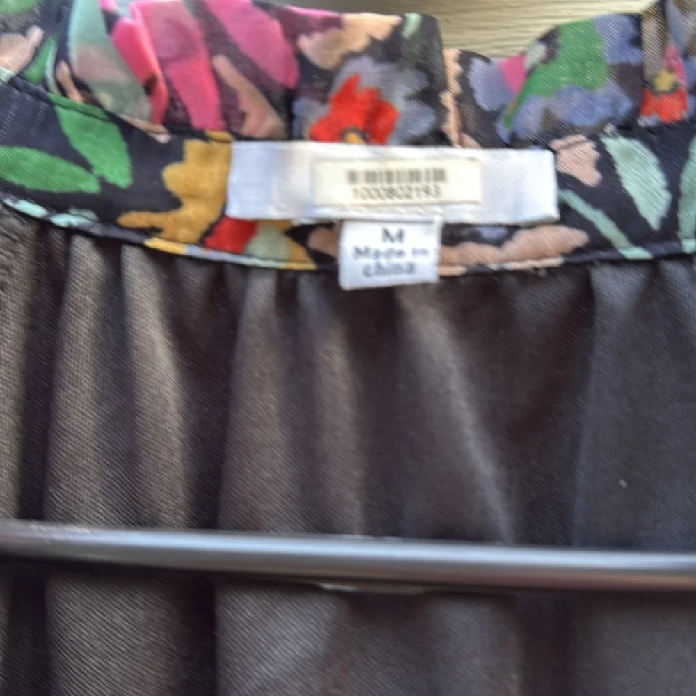 Anthropologie | BTFL-Life Floral Long Sleeve Blouse size Medium - Picture 6 of 7